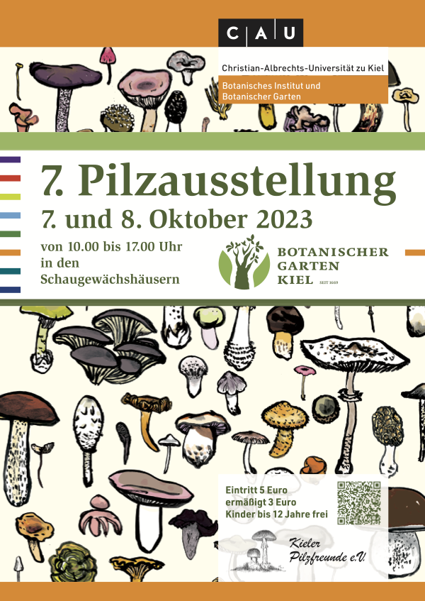 Plakat 7. Kieler Pilzausstellung